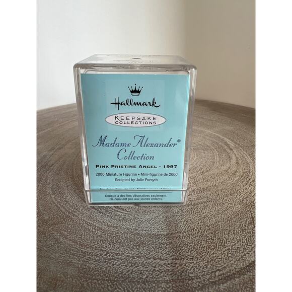 Hallmark Keepsake Madame Alexander Merry Miniatures Pink Pristine Angel 1997 - Picture 3 of 5